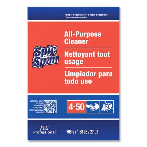 Spic and Span All-Purpose Floor Cleaner, Fresh Scent, 27 oz Box, 12/Carton