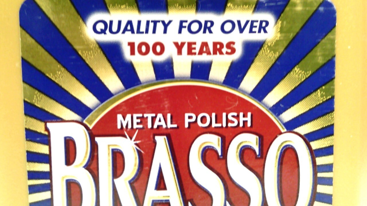 ✅ BRASSO~Metal Surface Polish~8 oz Bottle