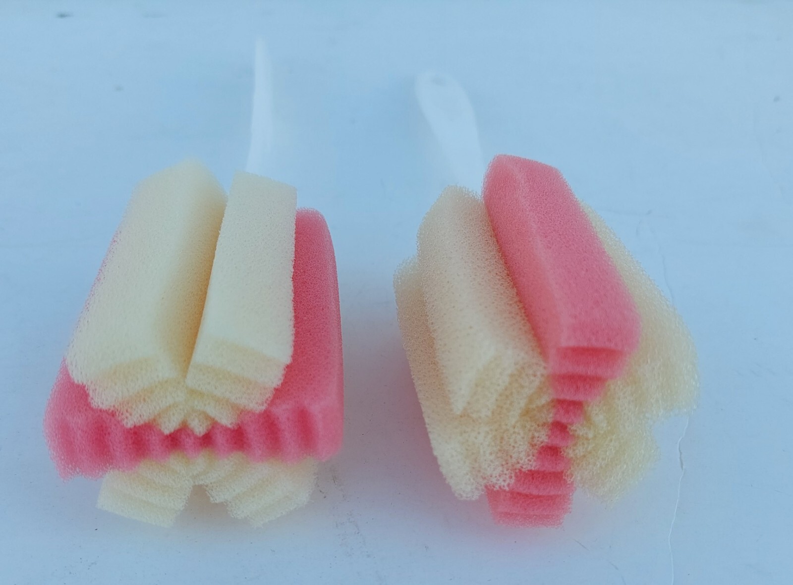 NEW 4 Pcs Kitchen Foam Bottle Brush for Cups, Drinking Glasses, FIFO Bottles