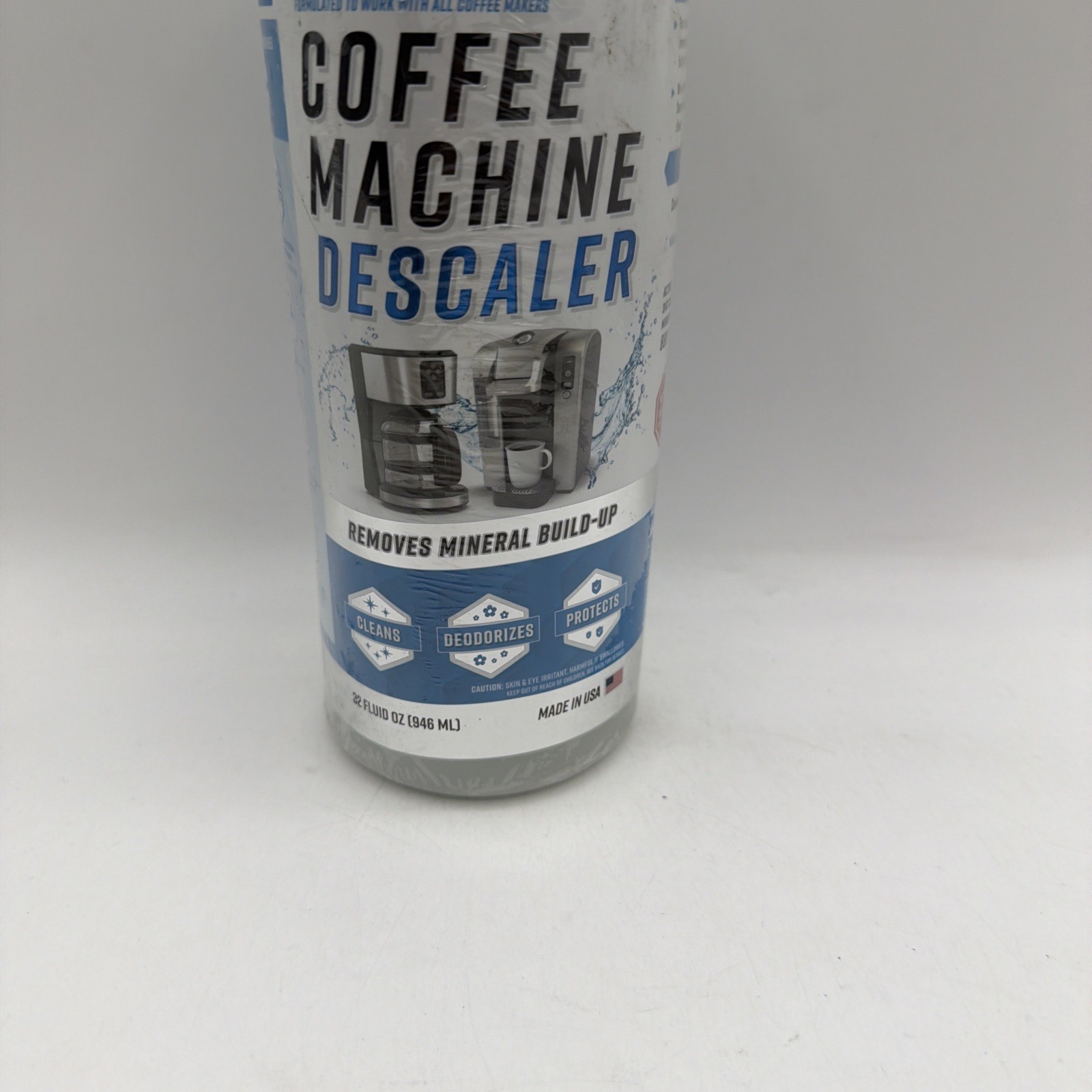 Active Coffee Machine Descaler Descaling Solution 32oz Limescale Remover