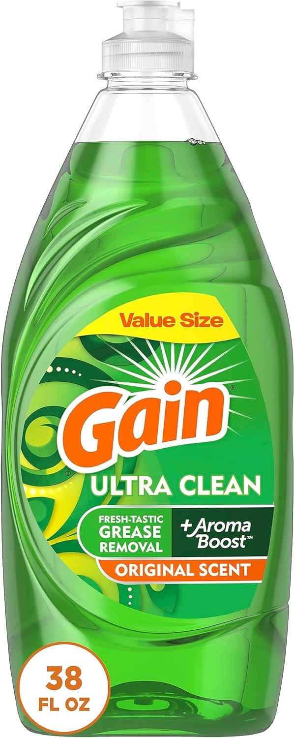 Ultra Dishwashing Liquid Soap Original Scent 38 fl oz Dish Soap New