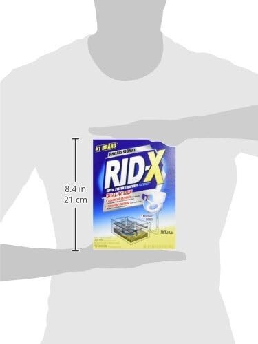 RID-X Septic Tank Treatment, 12 Month Supply Of Powder, 117.6 oz, 100% Biobased