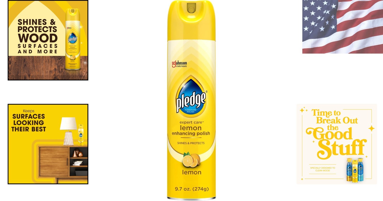 Stainless Steel & Wood Polish Spray – Remove Dust & Prevent Scratches – 9.7oz