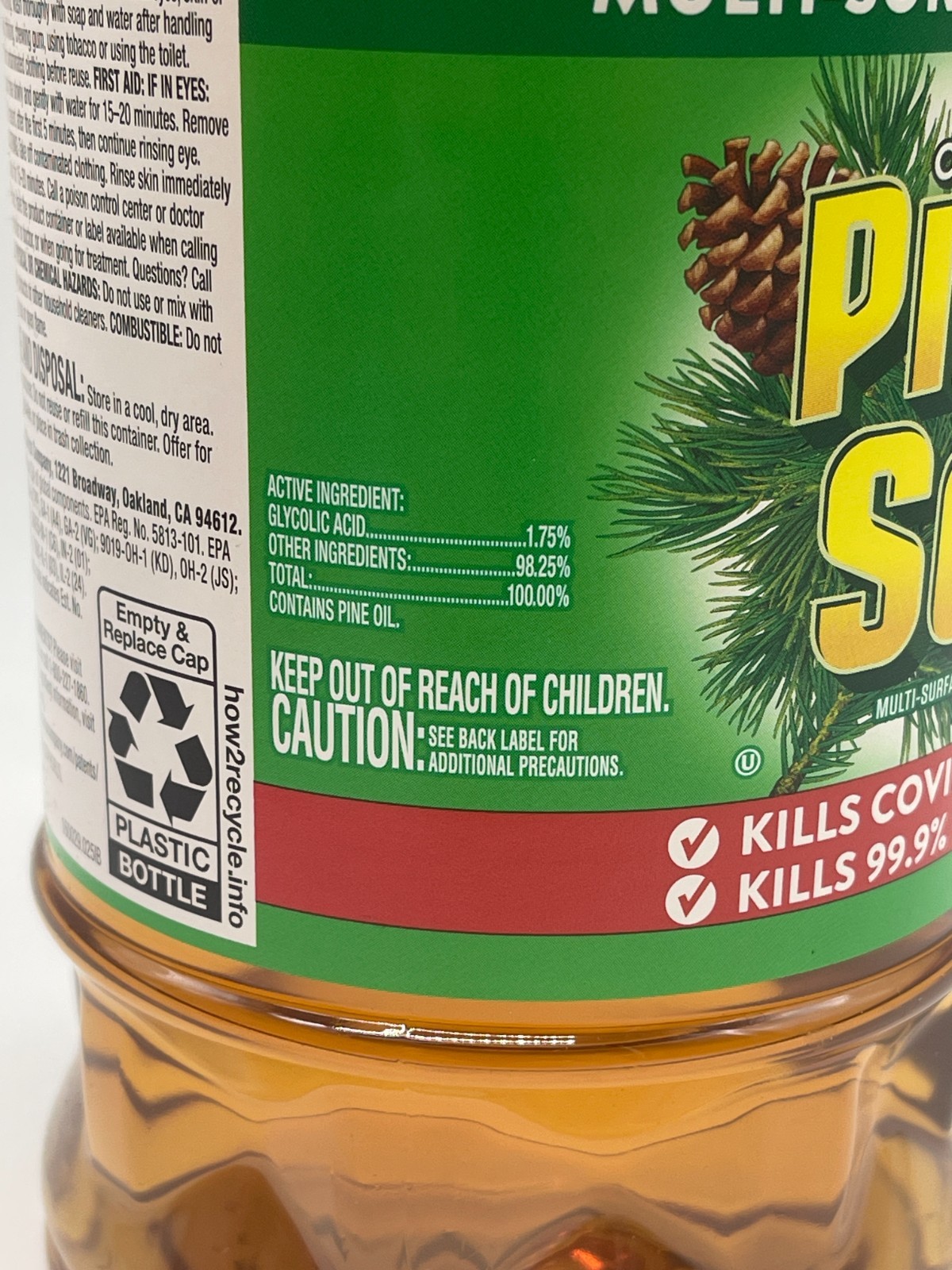 Pine-Sol Pine Scented Multi Surface Cleaner 40 Fl Oz lot of 2