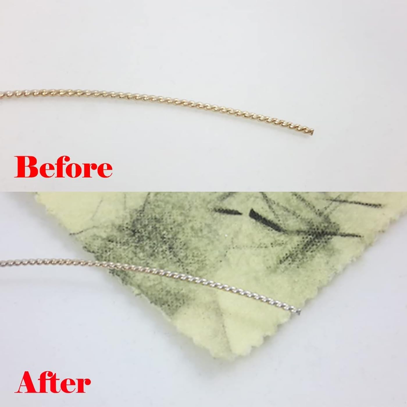 Sunshine 5 Polishing Cloths Jewelry Cleaner Tube Silver Brass Gold Copper,