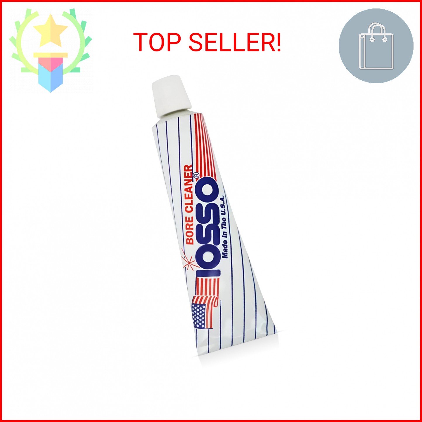 Iosso 10215 Bore Cleaner – 1.5 oz Concentrated Paste Formula – Non-Corrosive, No
