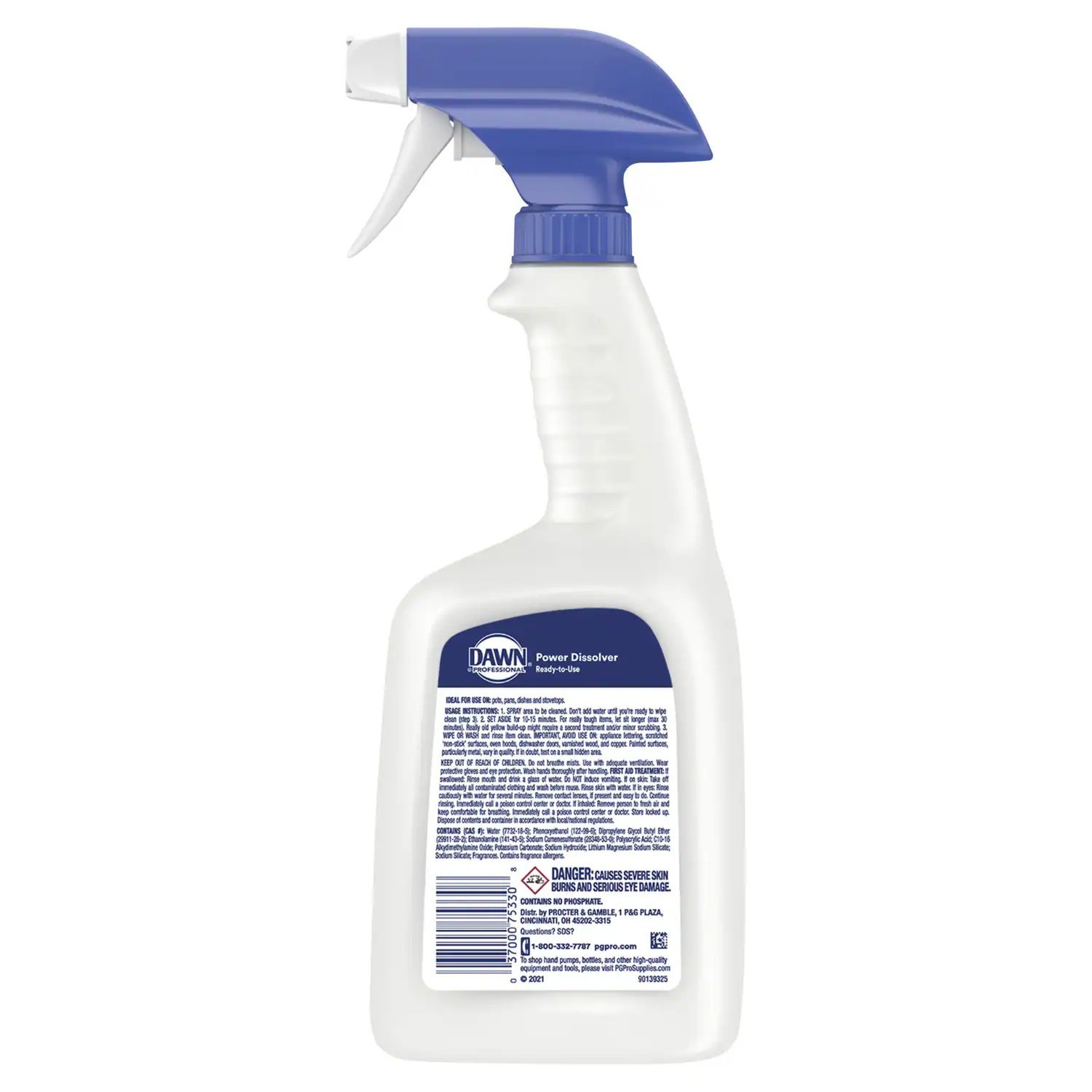 Dawn Power Dissolver Dish Soap 32oz Heavy Duty Grease Cleaner