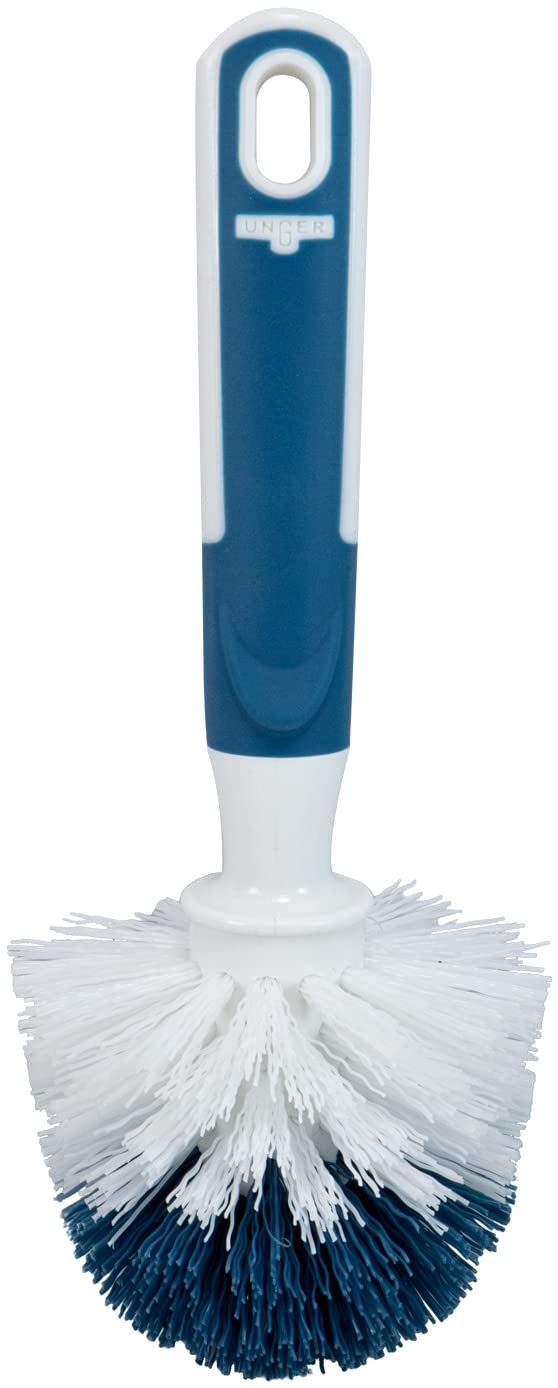 Unger Sink and Dish Scrub Brush, Kitchen Washing Scrubber for Hard-to-Reach C…