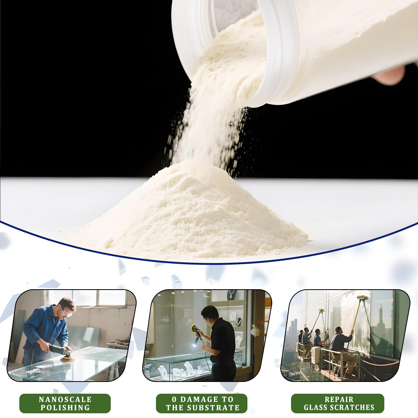 Cerium Oxide Glass Polish, Glass Polishing Compound, Oxido De Cerio, Glass Sc…