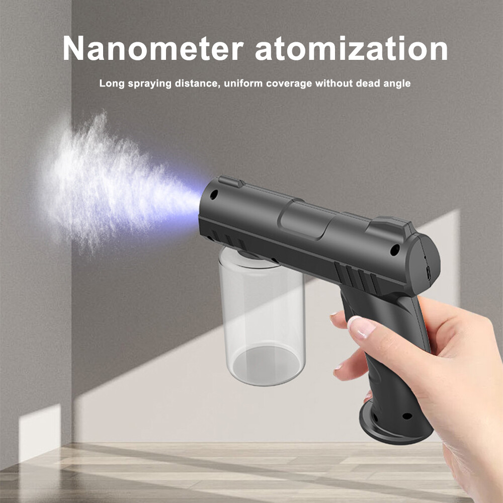 Nano Steam Sprayer Fogger Machine With Blue Lights 280ml For Home