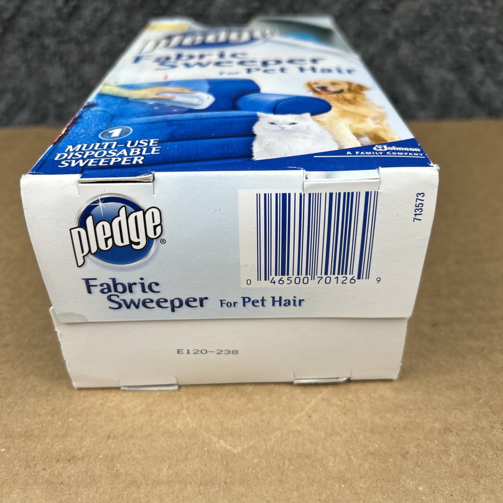 Pledge Fabric Sweeper Pet Hair Multi-Use Disposable SEALED NEW DISCONTINUED