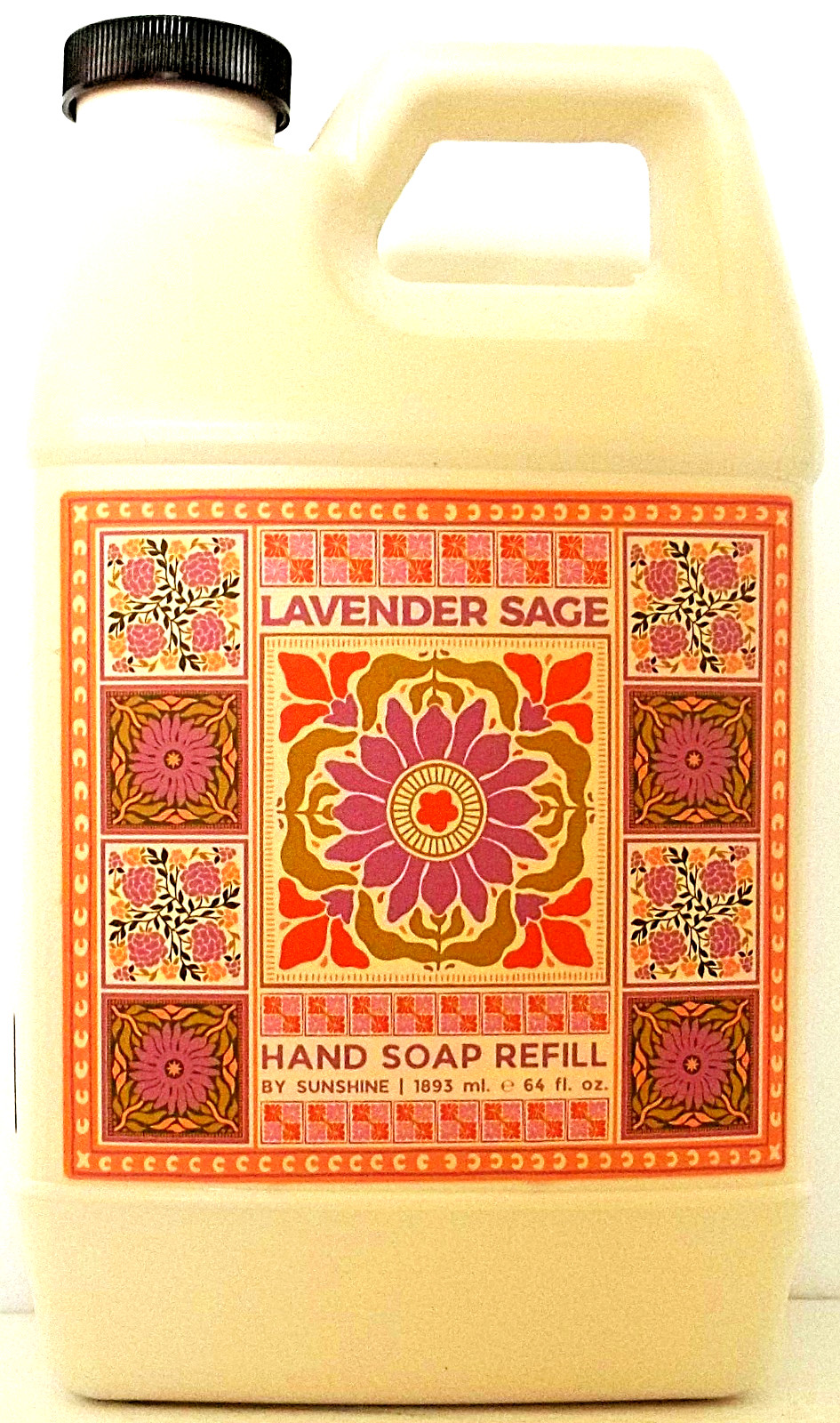 HOME & BODY CO Hand Soap Refill LAVENDER & SAGE 64 fl. oz/1893 mL, NEW