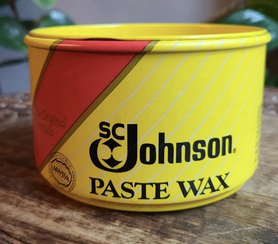 SC JOHNSON PASTE WAX NEW UNUSED 16 OZ FULL CAN ORIGINAL FORMULA DISCONTINUED