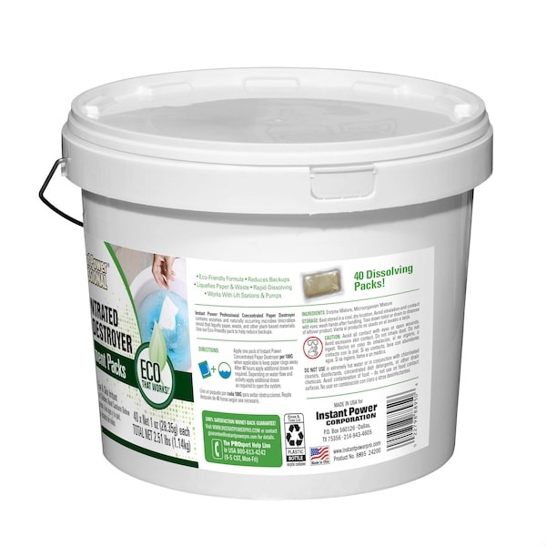 Instant Power Professional 8895 Concentrated Paper Destroyer, Pk40