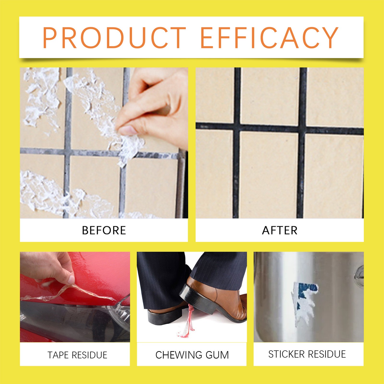 Cars Adhesive Remover Glue Removal Liquid Tape Remover Sticker Lifter