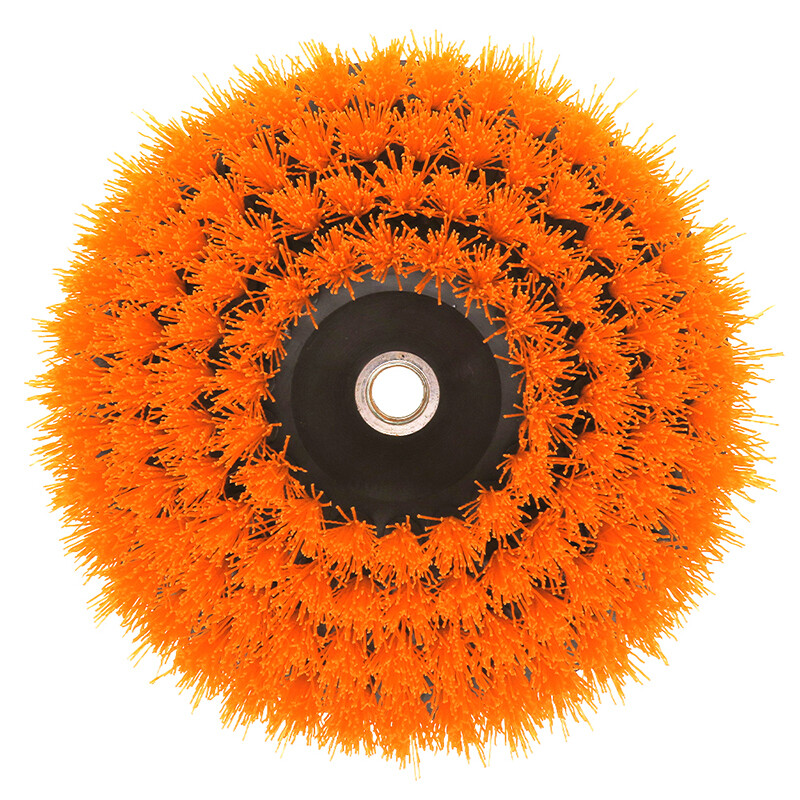 Scrub Brush Upholstery Car Seat Carpet Mat 4″ 5″ Round Power Drill Attachment