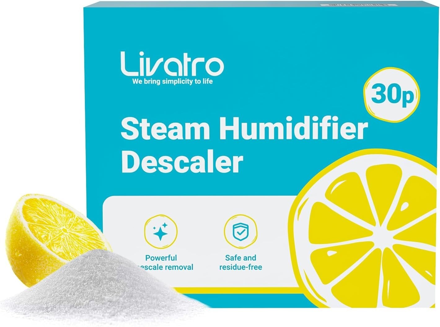 Citric Acid Descalers for Humidifiers Kettles Distillers | Eco & Anti-Limescale