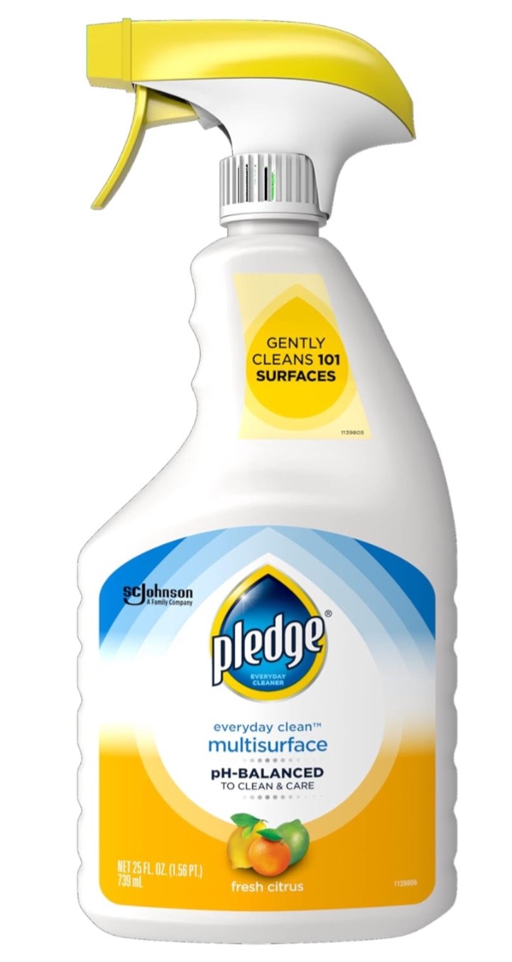 Pledge Fresh Citrus Everyday Clean Multisurface Cleaner, 25 Fl Oz Spray