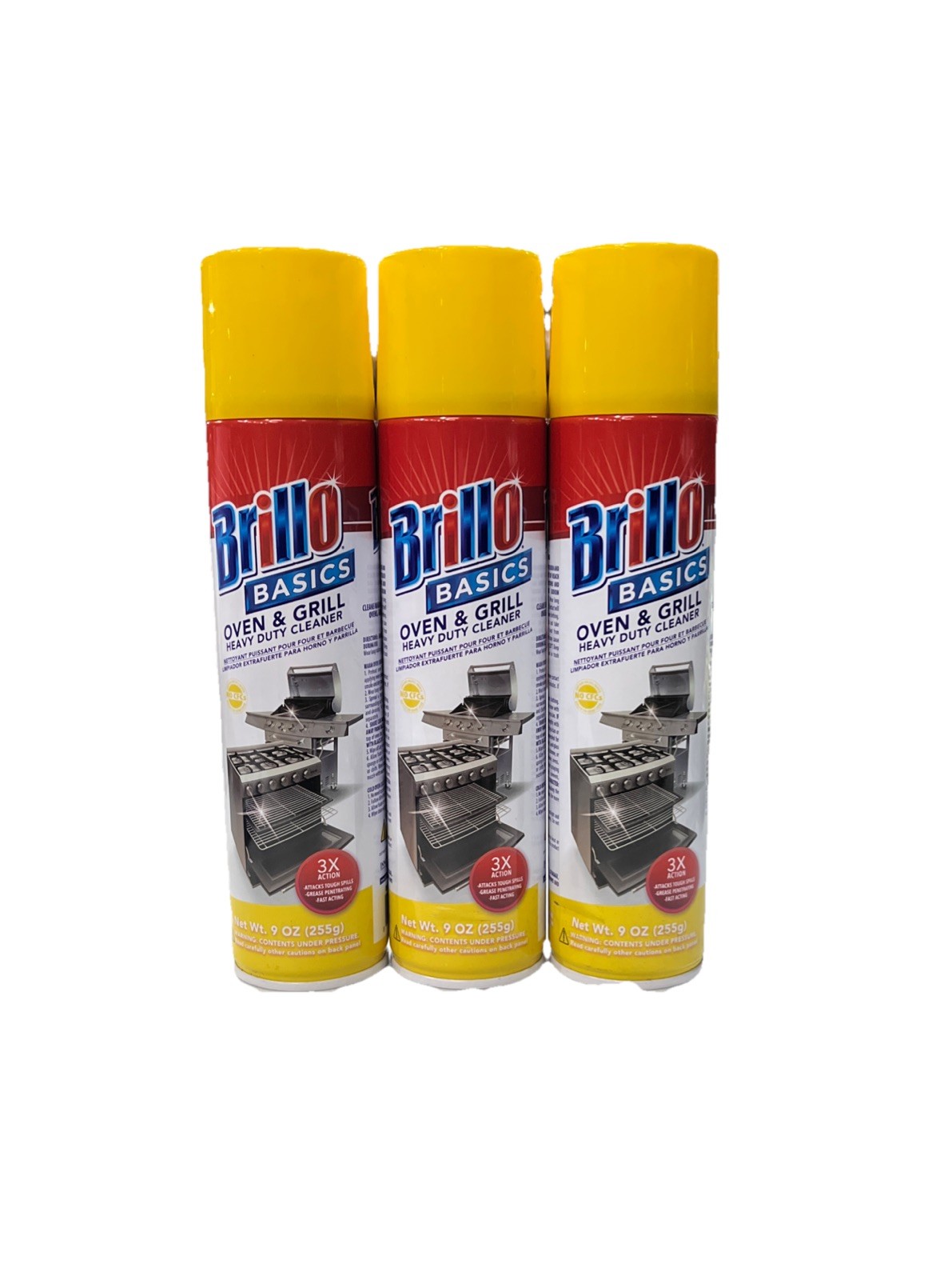 Brillo Oven & Grill Heavy Duty Cleaner 9oz-255g (3 Pack)