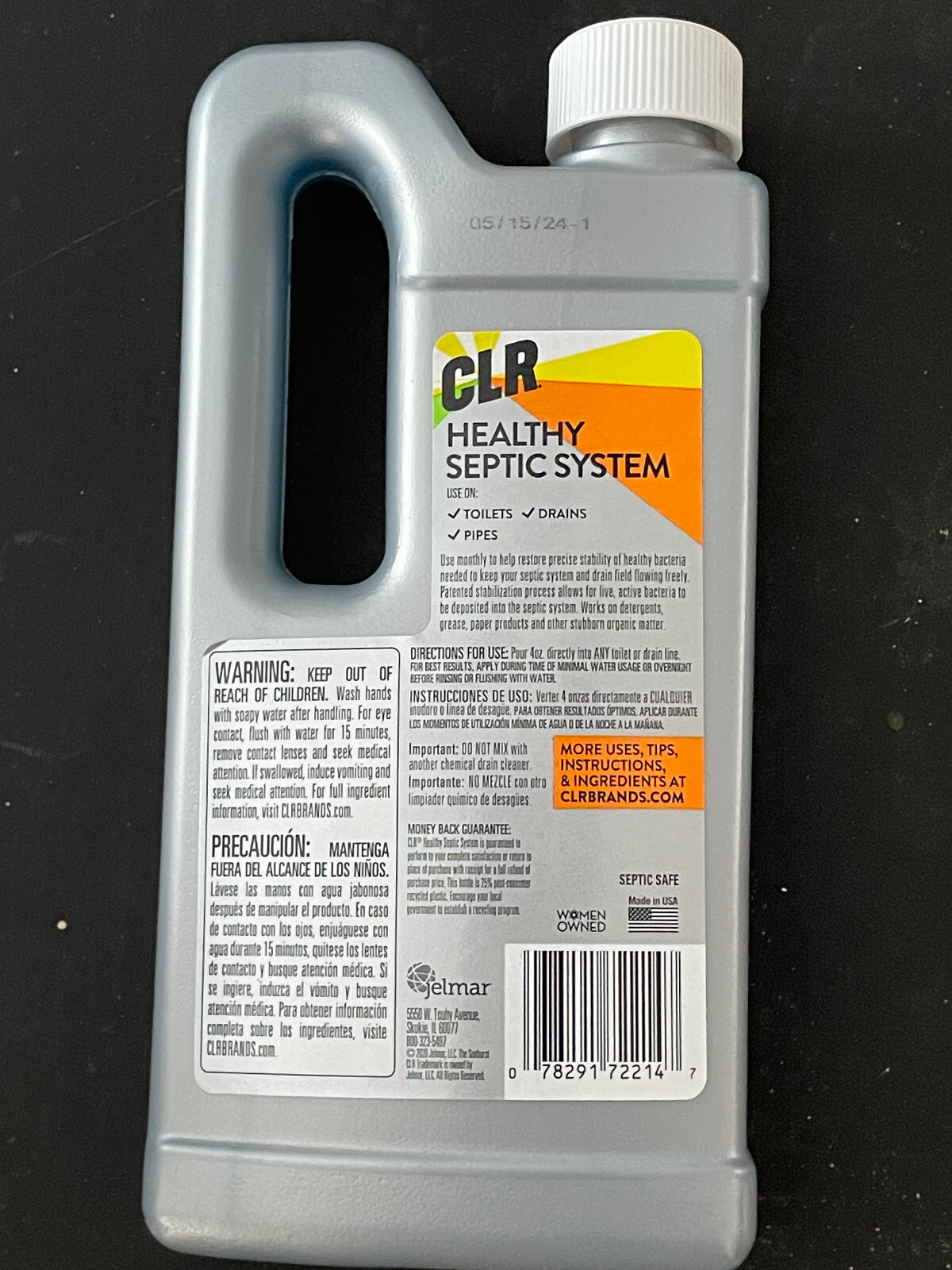 Healthy Septic System, Microbial Support Treatment, 14 Ounce Bottle Date 5/15/24