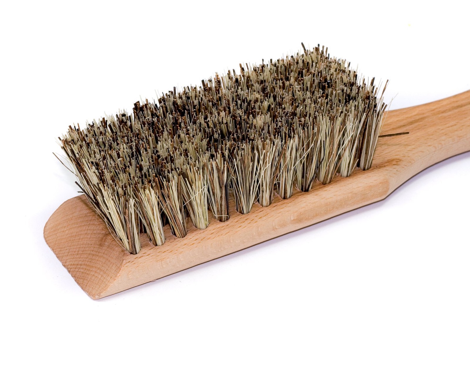 Union Fiber Garden Tool Brush with Oiled Beechwood Handle, 11-1/2-Inches – Cl…