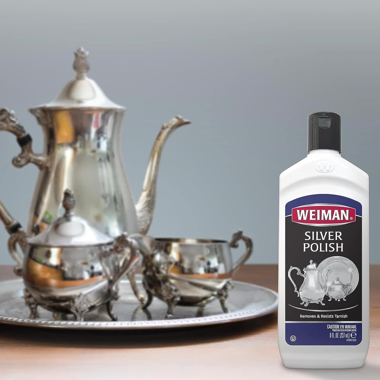 Universal 8 Oz Cream Cleaner for Silver, Gold & More: Anti-Tarnish Technology