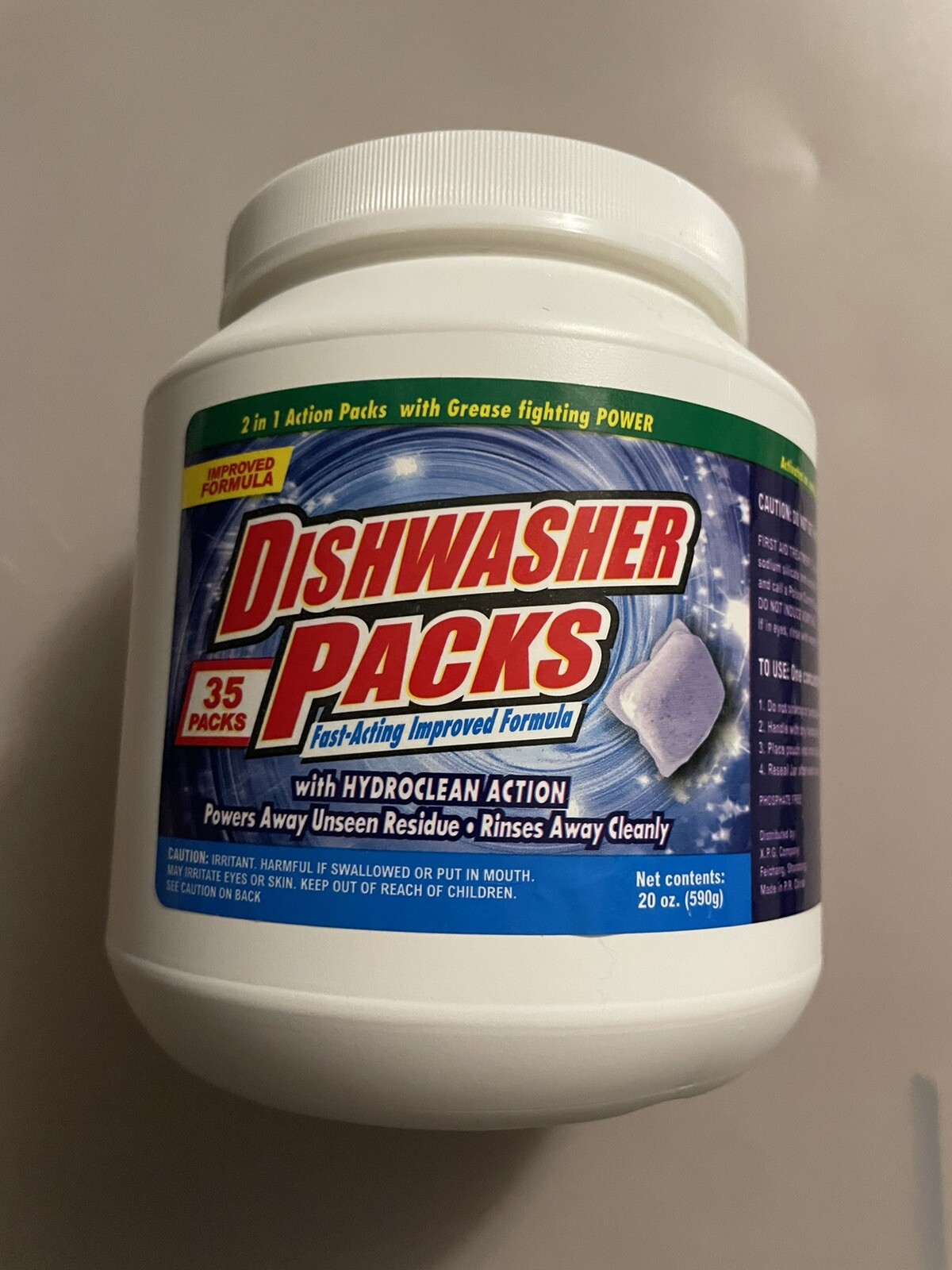Cascade Inspired Dishwasher Packs Lot Of 2 ~ 35 Packs Each