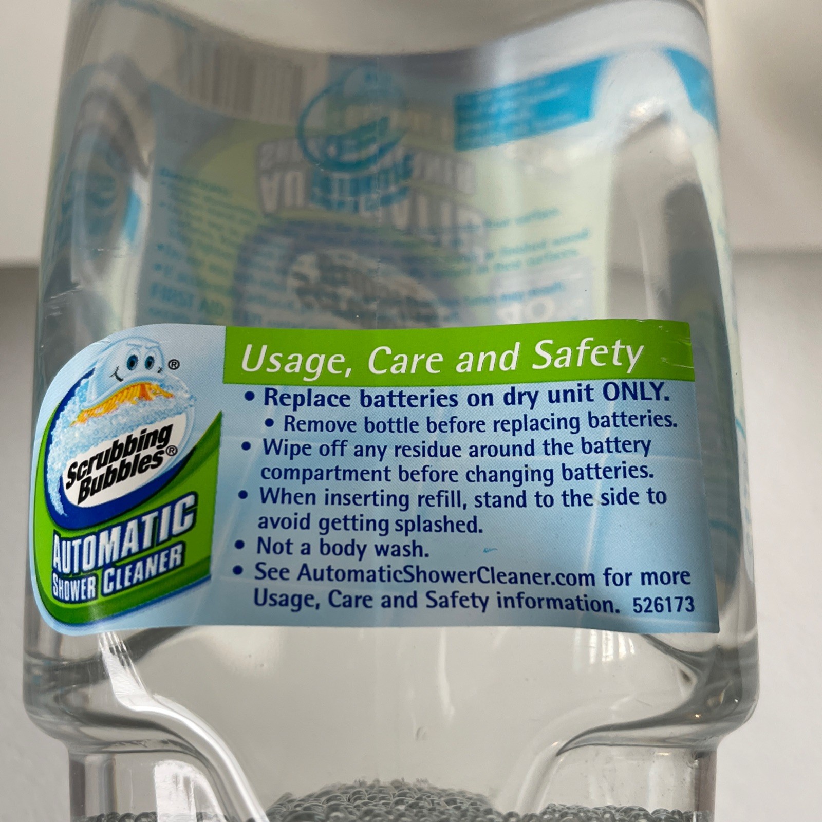 Scrubbing Bubbles Automatic Shower Cleaner Refill Original 34oz Bottle NEW!