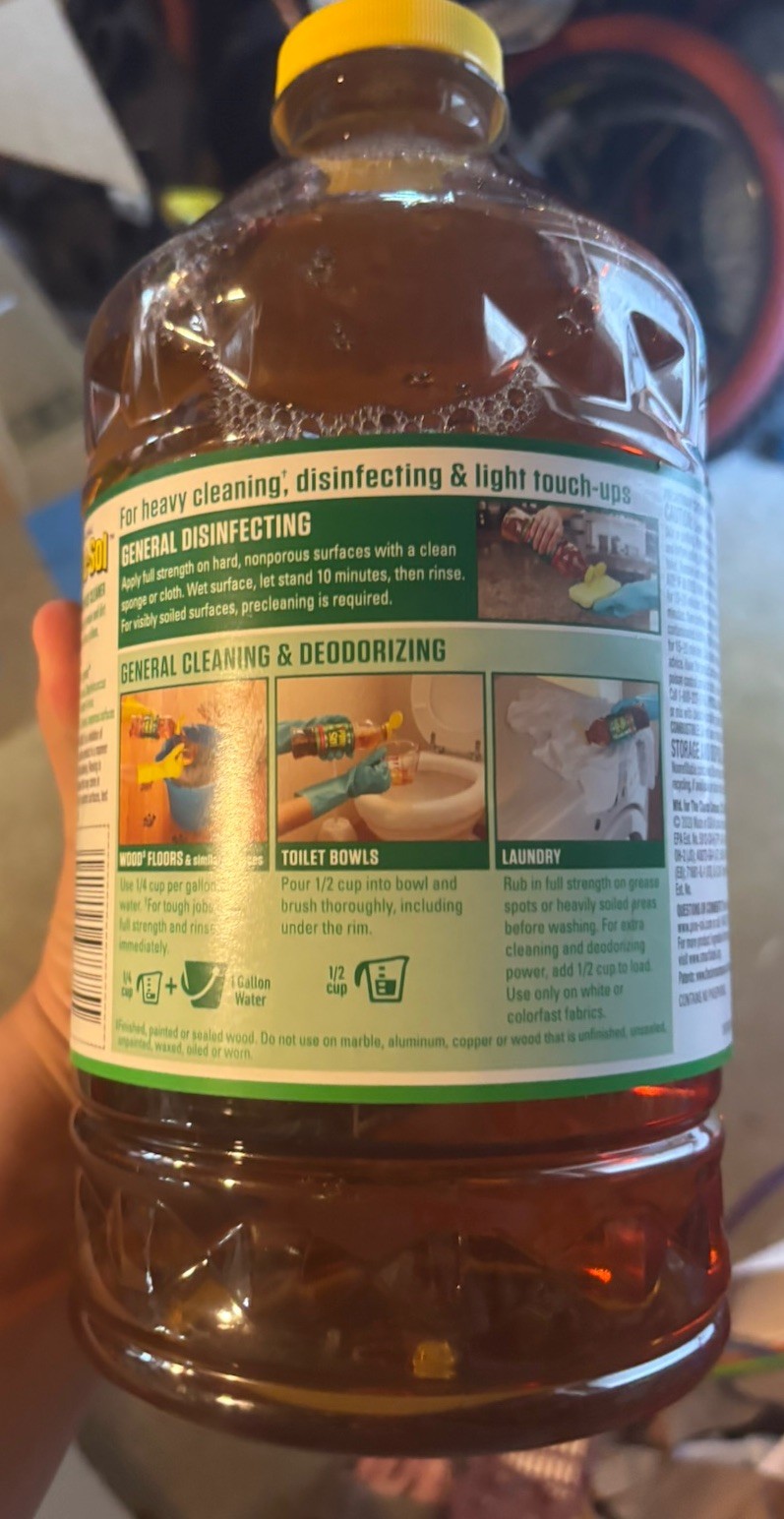 Pine Sol 100oz ORIGINAL Formula with PINE OIL Glycolic Acid Cleaner