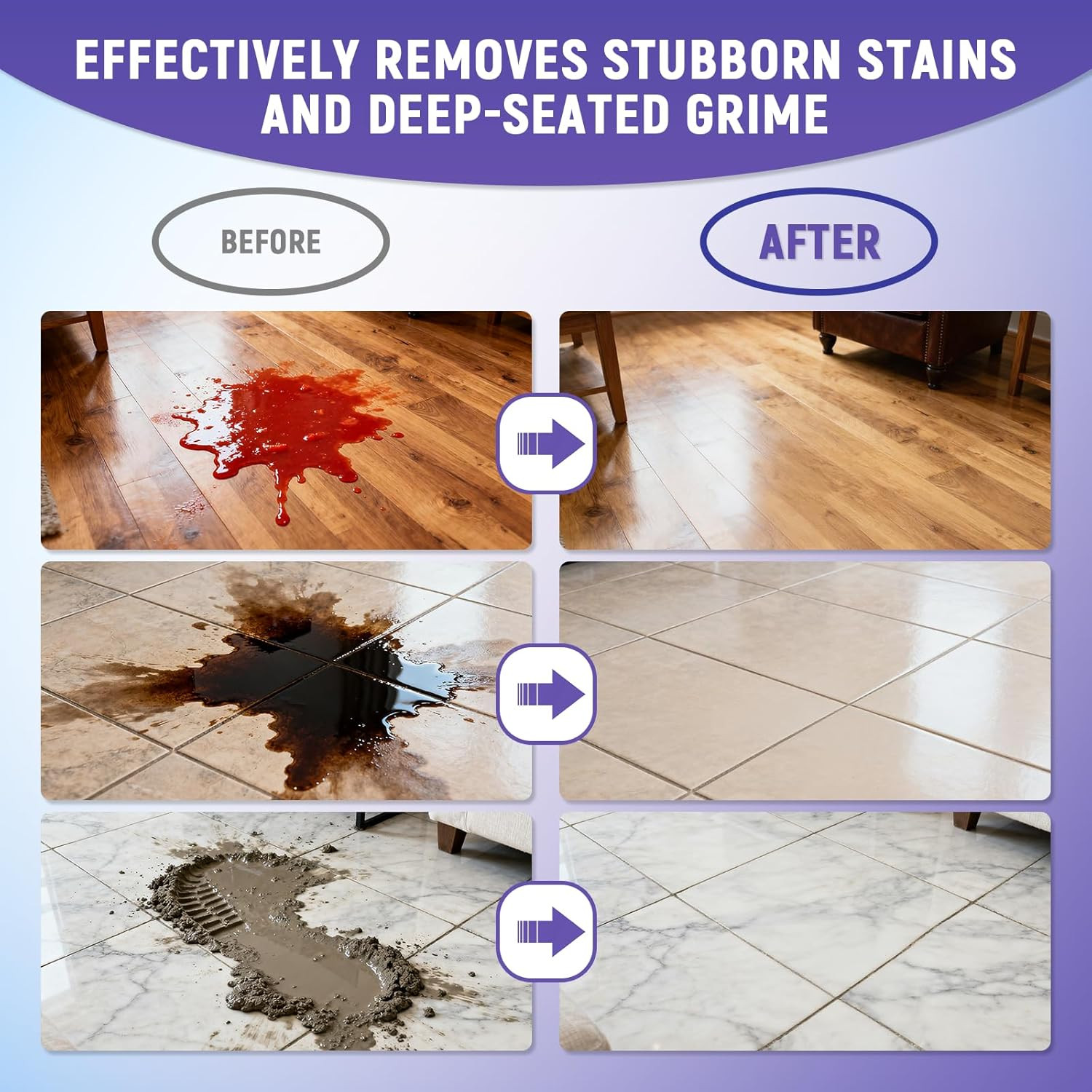 Floor Cleaning Solution Compatible with Tineco – 82 FL OZ Lavender Floor Clea…