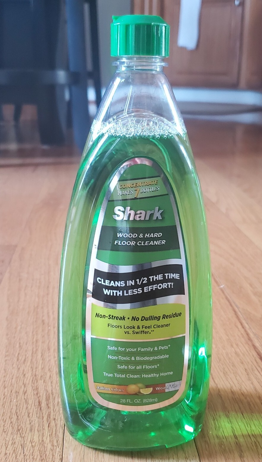 Shark Wood/Hard Floor Cleaner Italian Citrus Sonic Duo Tile Concentrate 28oz NEW