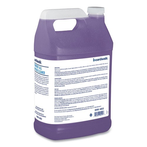 Boardwalk All Purpose Cleaner, Lavender Scent, 1 gal Bottle, 4 Bottles/Carton