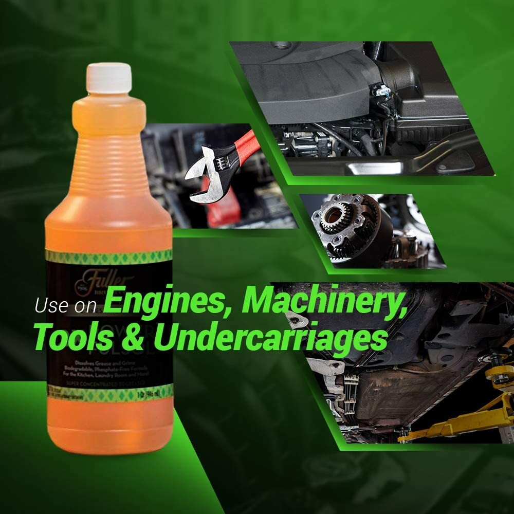 Fuller Brush 2X Power Fulsol Degreaser – Powerful Multi-Surface Degreaser