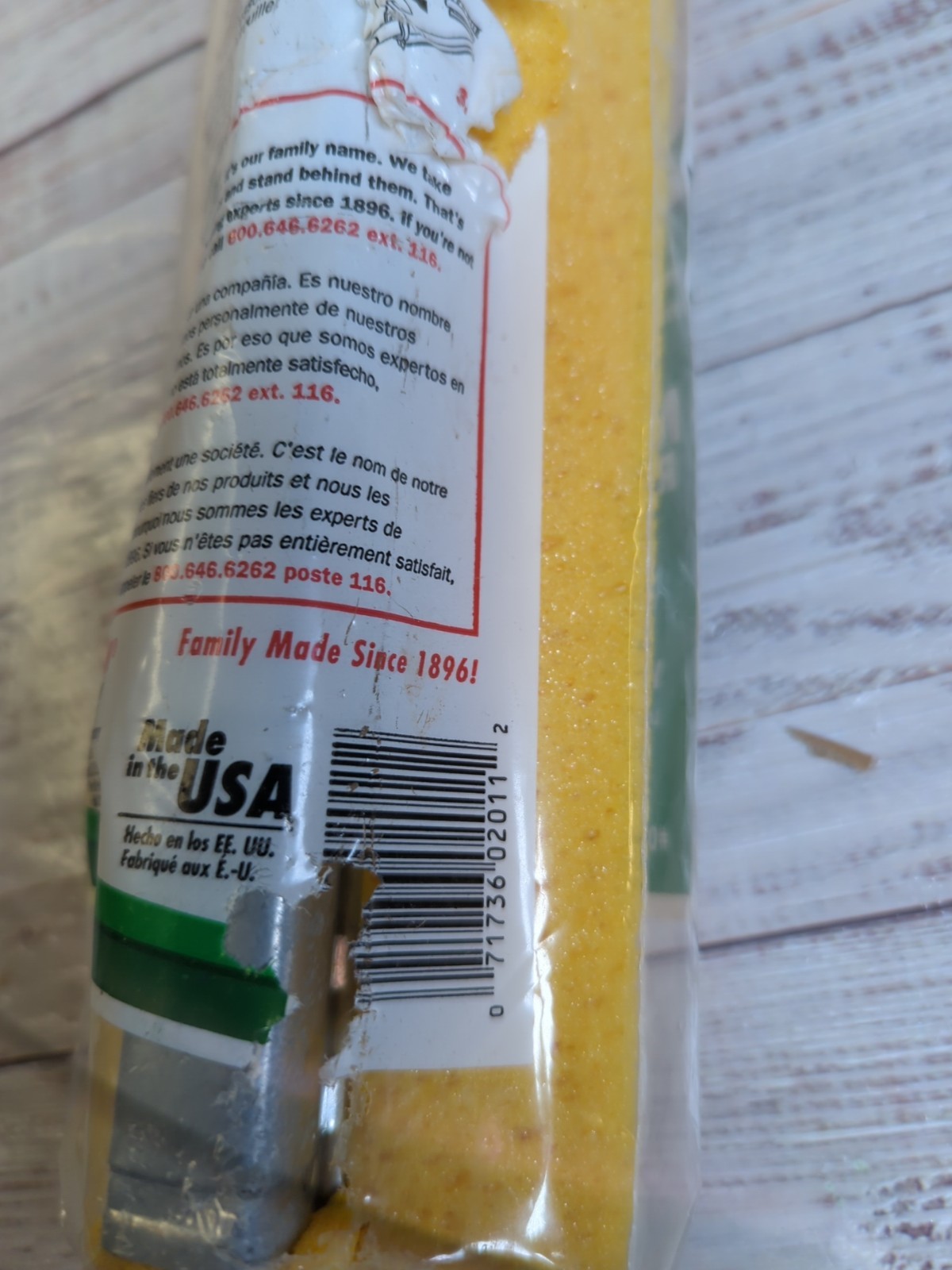 NIP Libman Nitty Gritty Roller Mop Refill 9” #02011 Made In USA