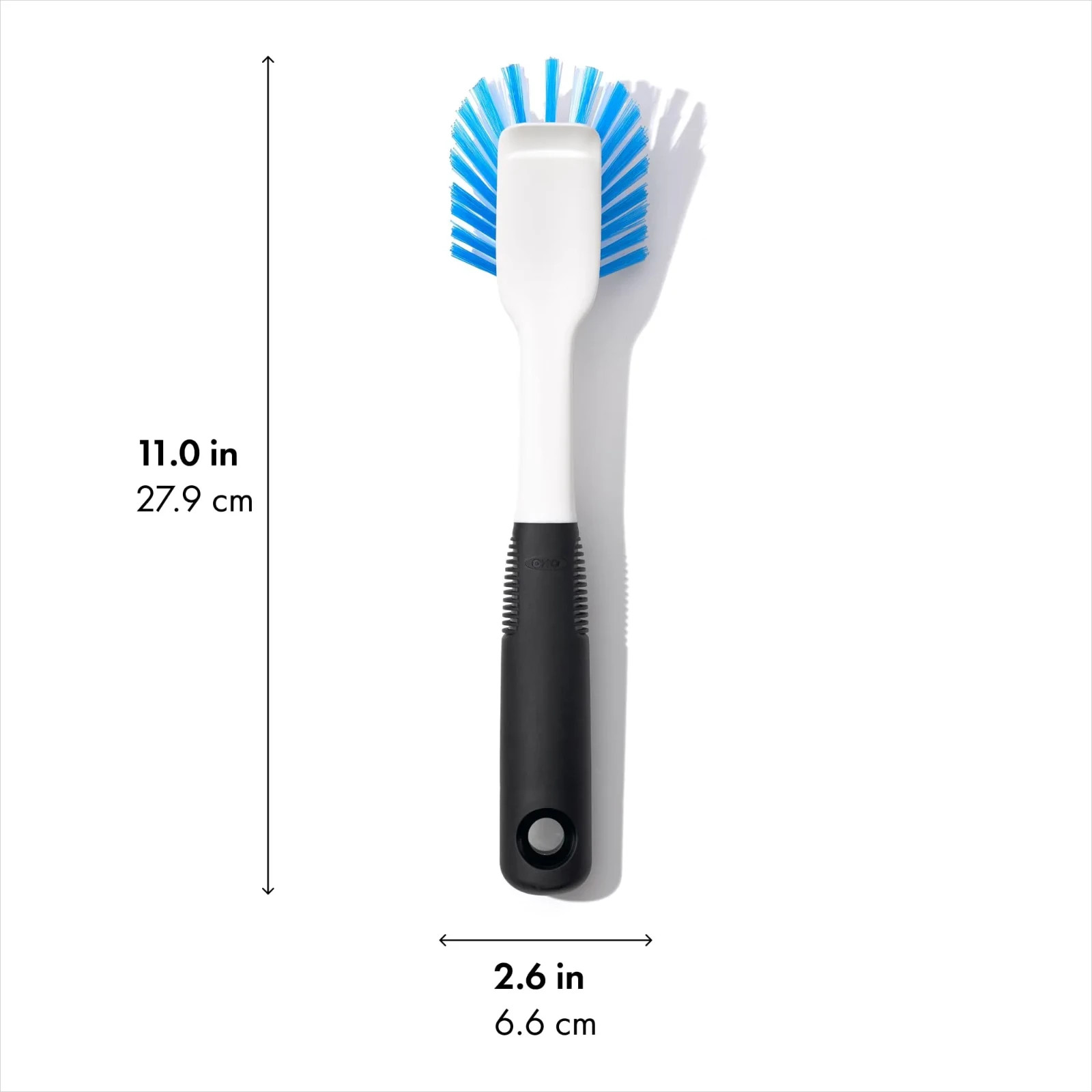 OXO Good Grips Soap Dispensing Dish Scrub Brush, Cleaning Brush for Kitchen