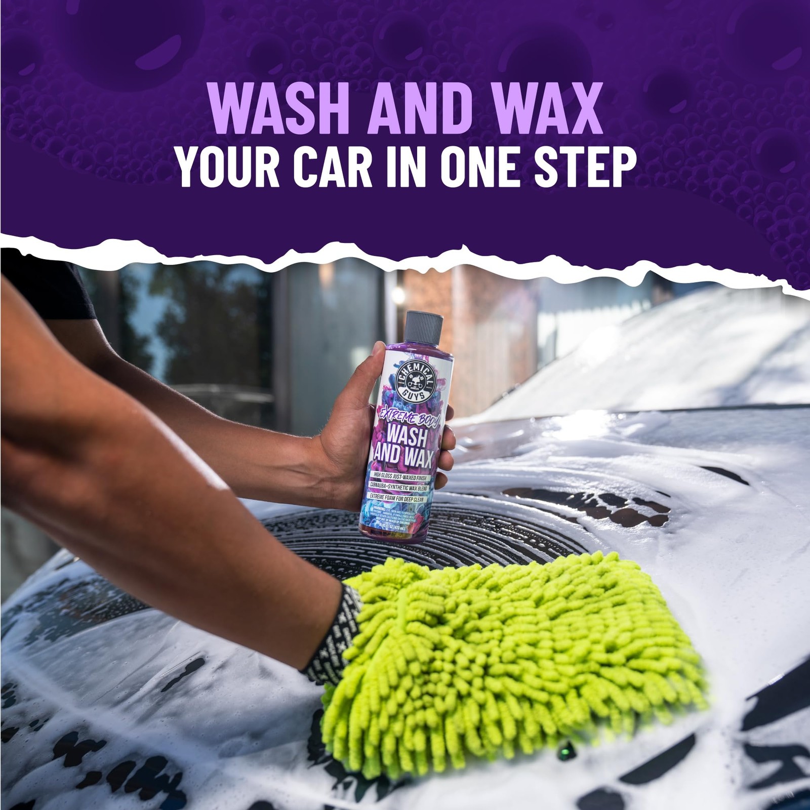Extreme Bodywash & Wax Foaming Car Wash Soap Soap for Foam Cannons, Foam Gun…