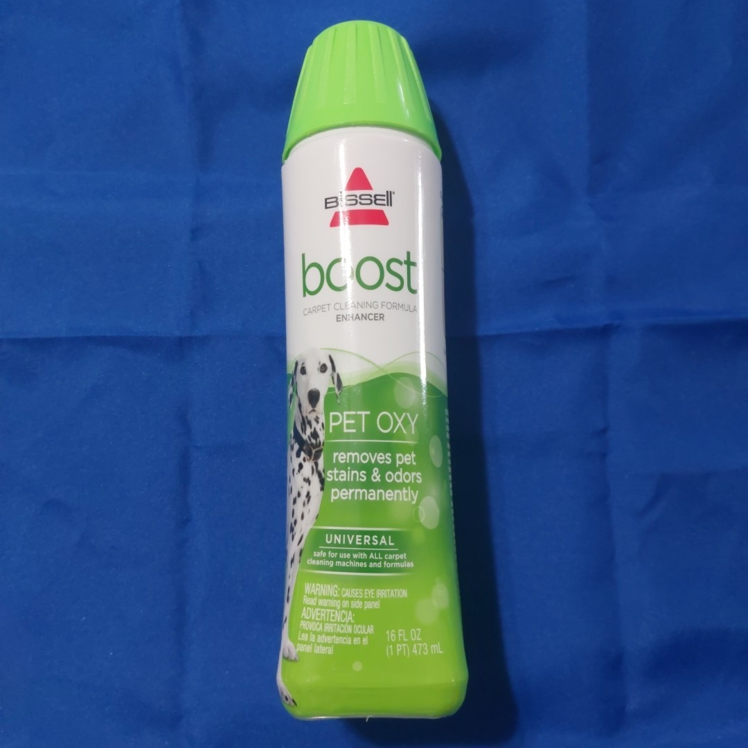 Bissell Boost PET OXY Carpet Cleaning Formula Enhancer Removes Pet Stains Odors