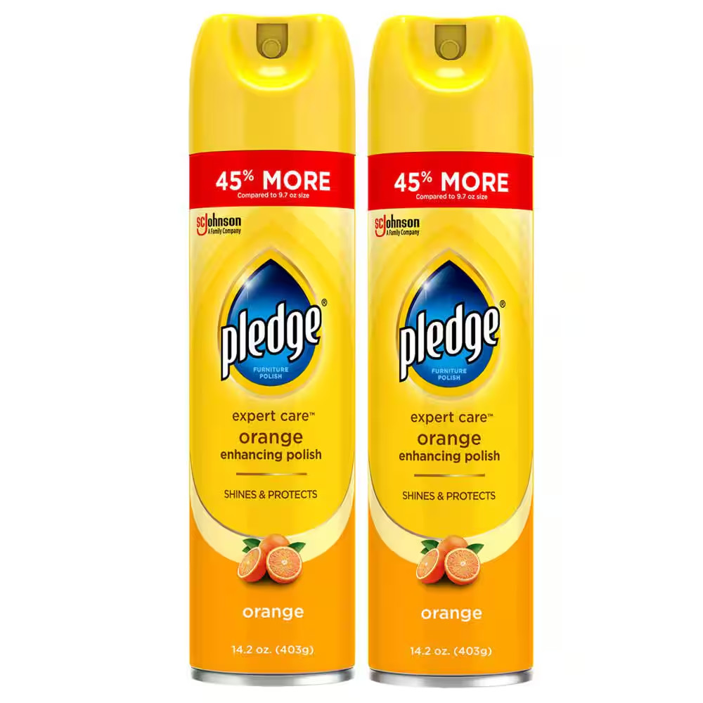 14.2 Oz. Orange Wood/Leather/Stainless Steel Enhancing Polish (2-Pack)