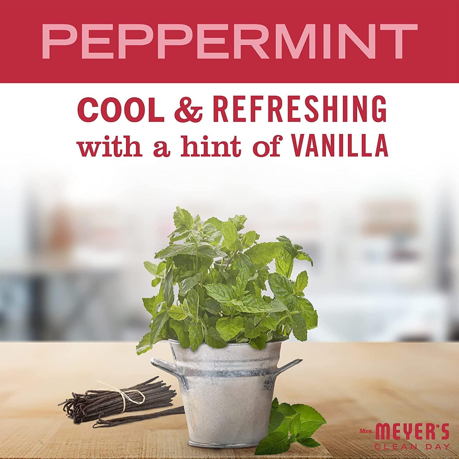 Clean Day Multi-Surface Cleaner, Peppermint, 16 Fl Oz. (Pack of 2)