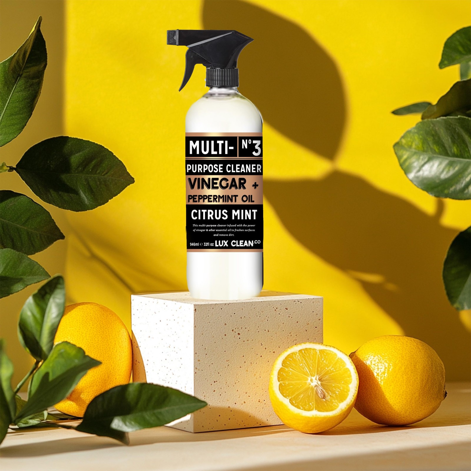 Lux Clean Multi-Purpose Cleaners, Vinegar with Eucalyptus and Peppermint | 32…