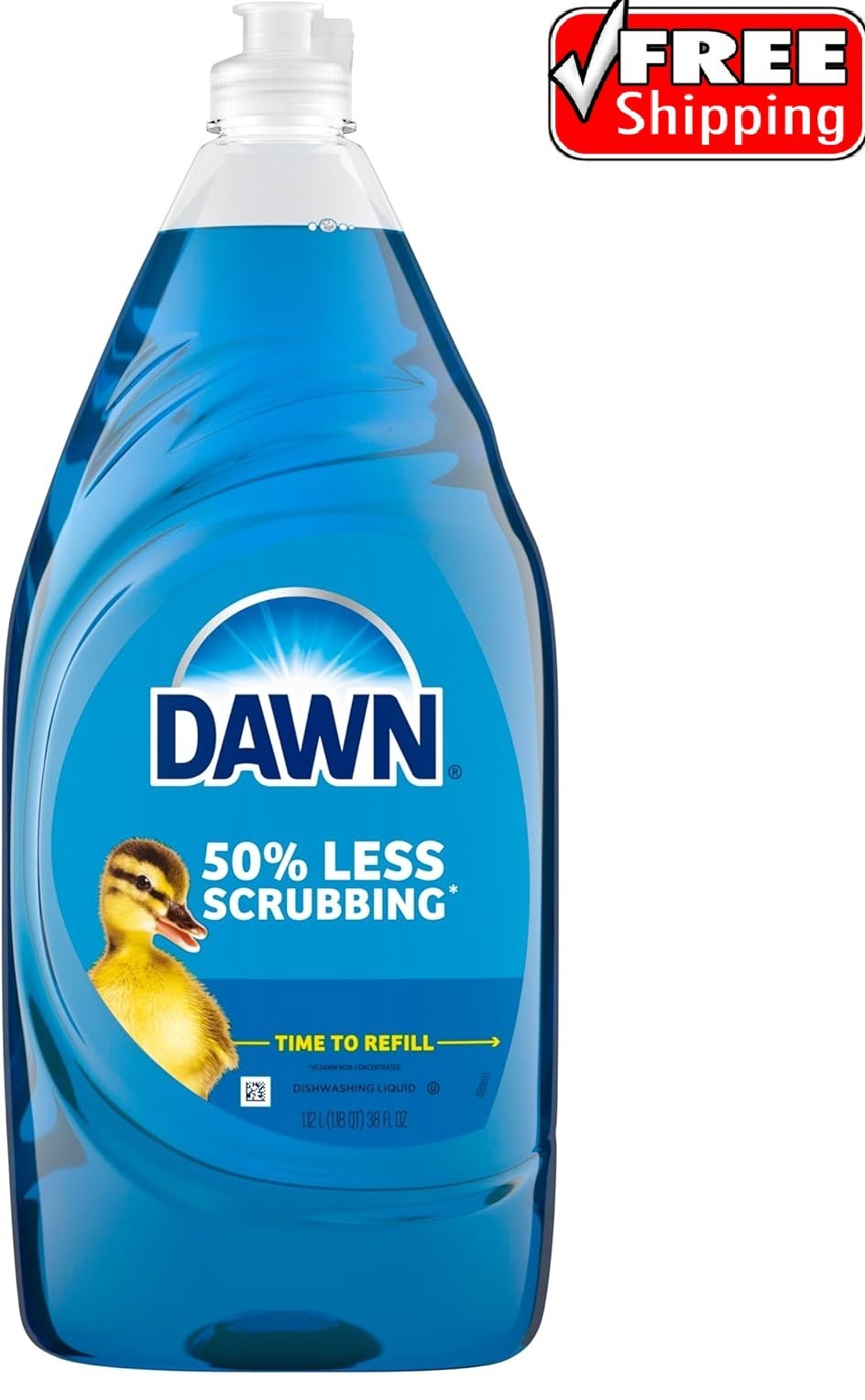 Dawn Ultra Dishwashing Liquid Dish Soap, Original Scent, 38 fl oz (pack of 1)
