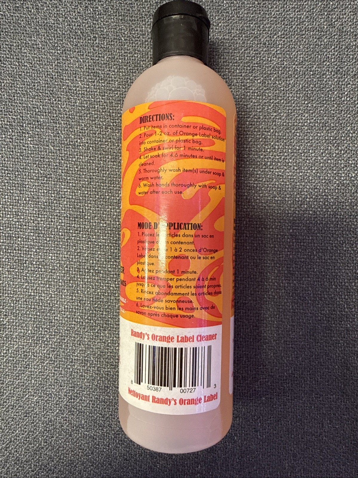 Randy’s Orange Label Citrus Cleaner 12oz Bottle