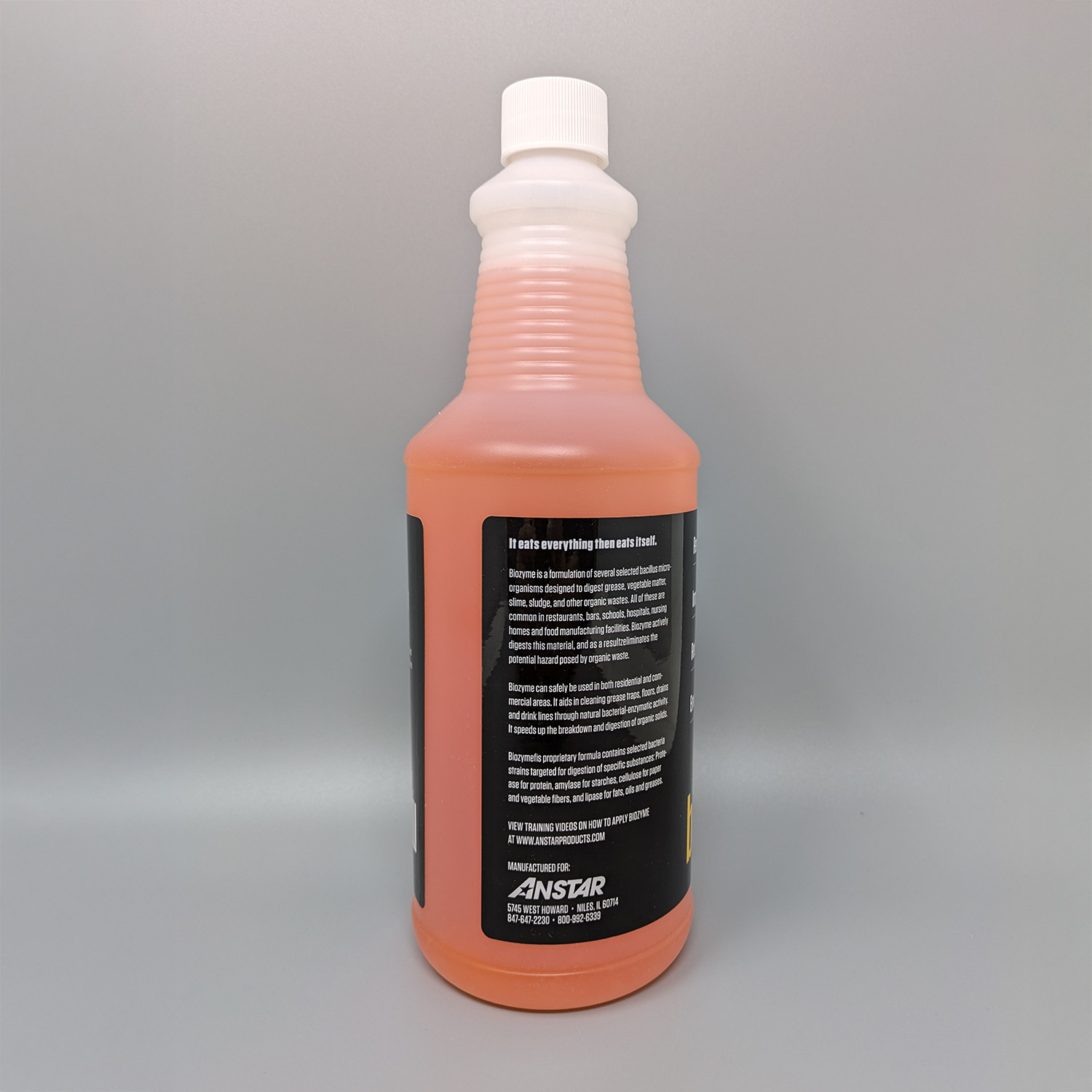 Biozyme – Breaksdown Grease and Organic Matter – 32 fl oz by Anstar Products
