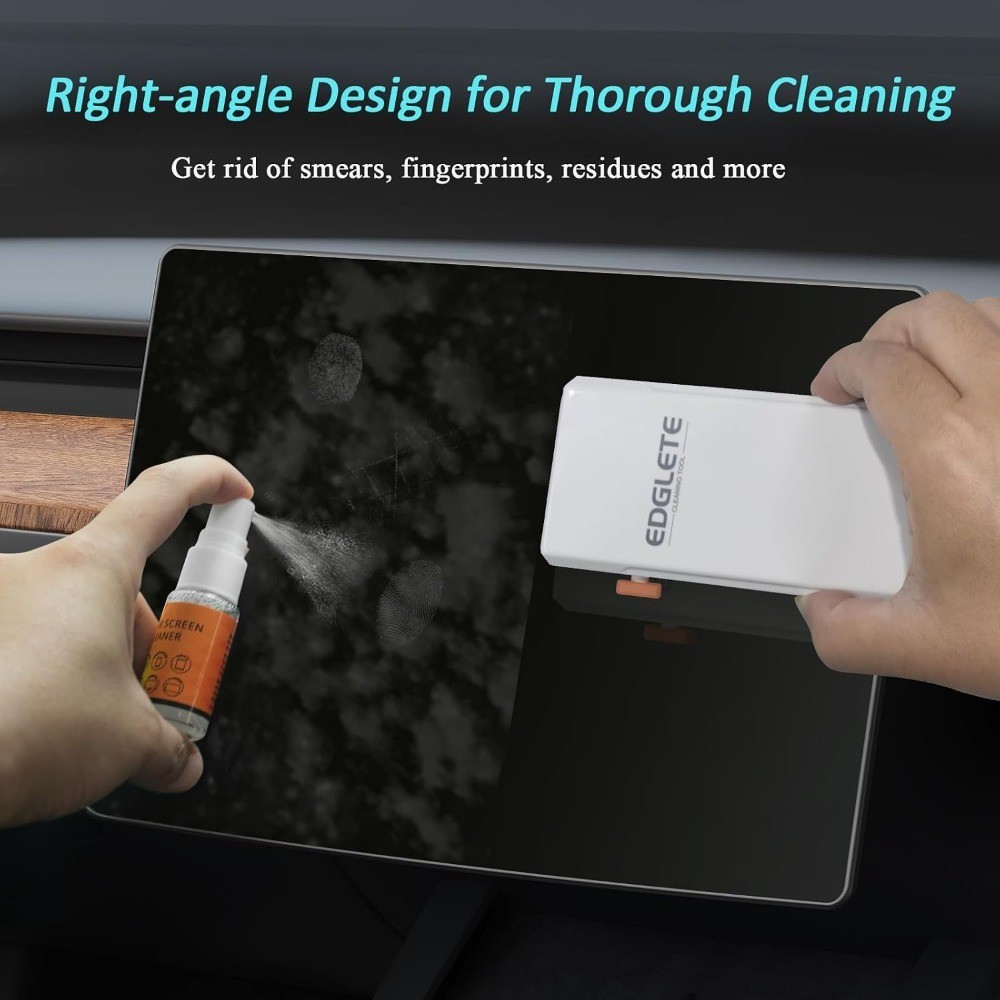 Car Screen Cleaner Spray and Wipe, Car Interior Cleaner Detailing Kit Screen