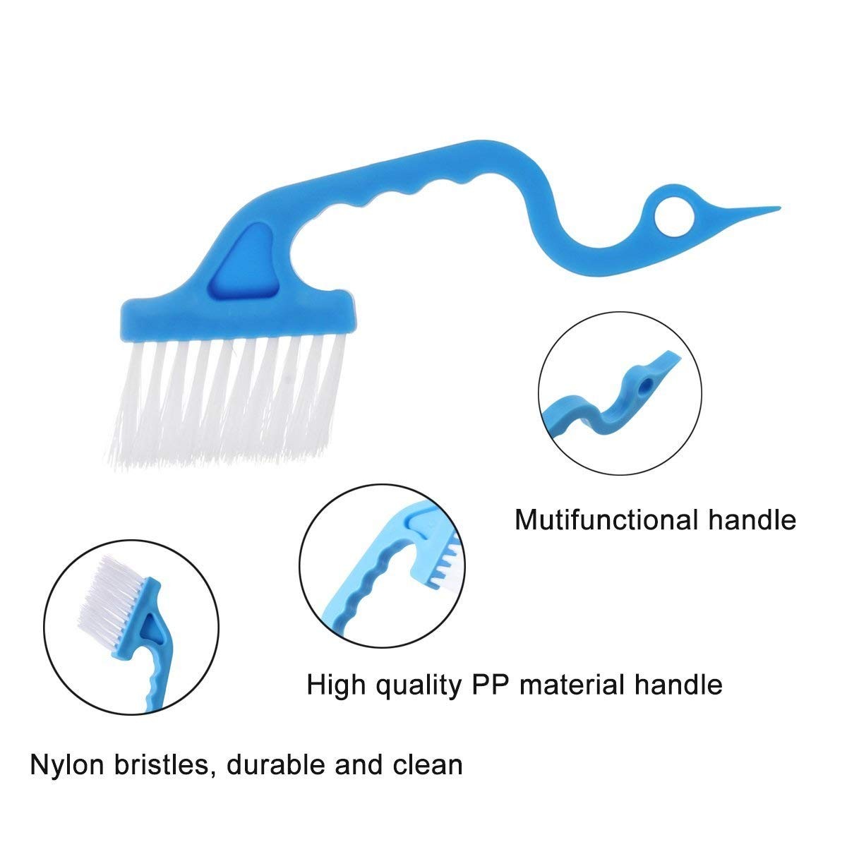 The 2 In 1 Window And Sliding Door Track Cleaning Brushes