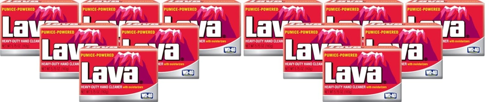 Lava 5.75 oz Heavy-Duty Cleaner Bars – Moisturizing and Tough on Stubborn Grime