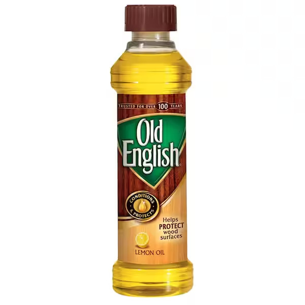 Old English Lemon Oil Furniture Polish and Wood Conditioner Cleaner, 16 Oz.