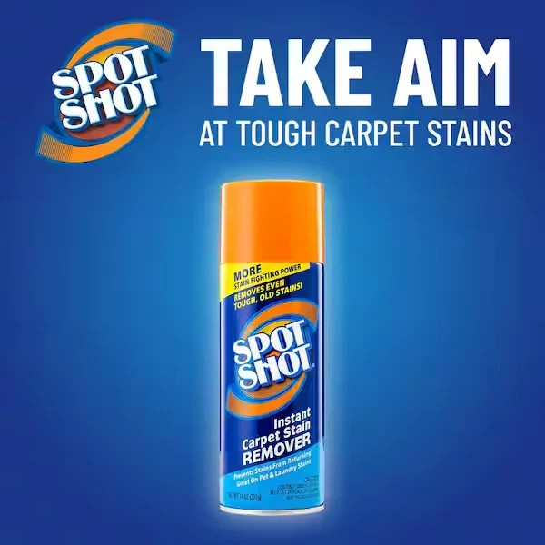Lot of 3: Spot Shot Instant Carpet Stain Remover Aerosol, 21 oz. Cans