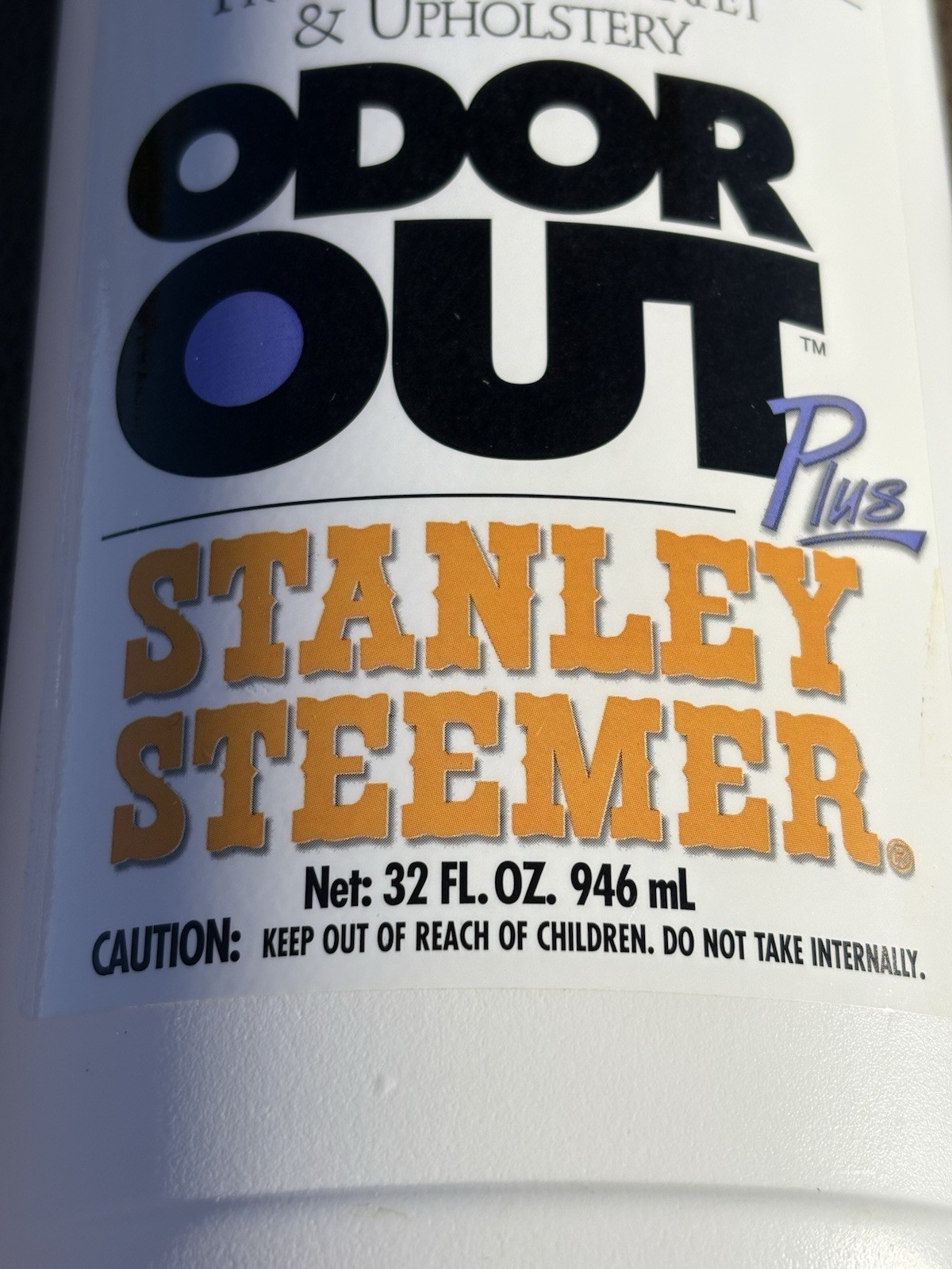 Stanley Steemer Odor Out Plus – 32 oz. With Squirt Topper. Never Opened