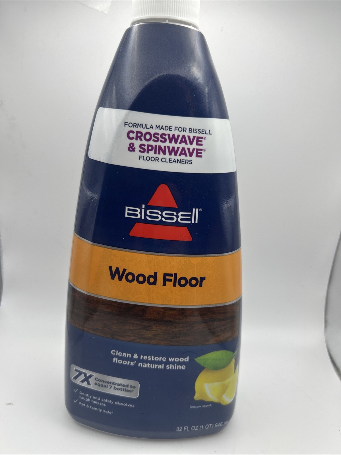 BISSELL Wood Floor Formula for CrossWave & SpinWave – 32oz bottle BRAND NEW